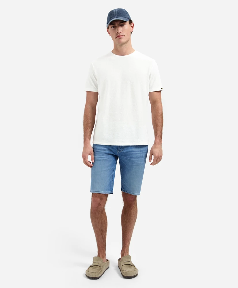No Excess T-shirt Plain Round Neck