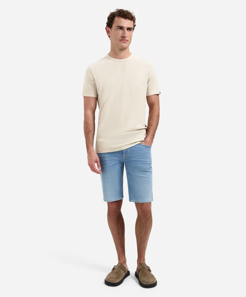 No Excess T-shirt Plain Round Neck