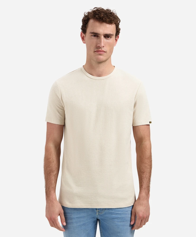 No Excess T-shirt Plain Round Neck
