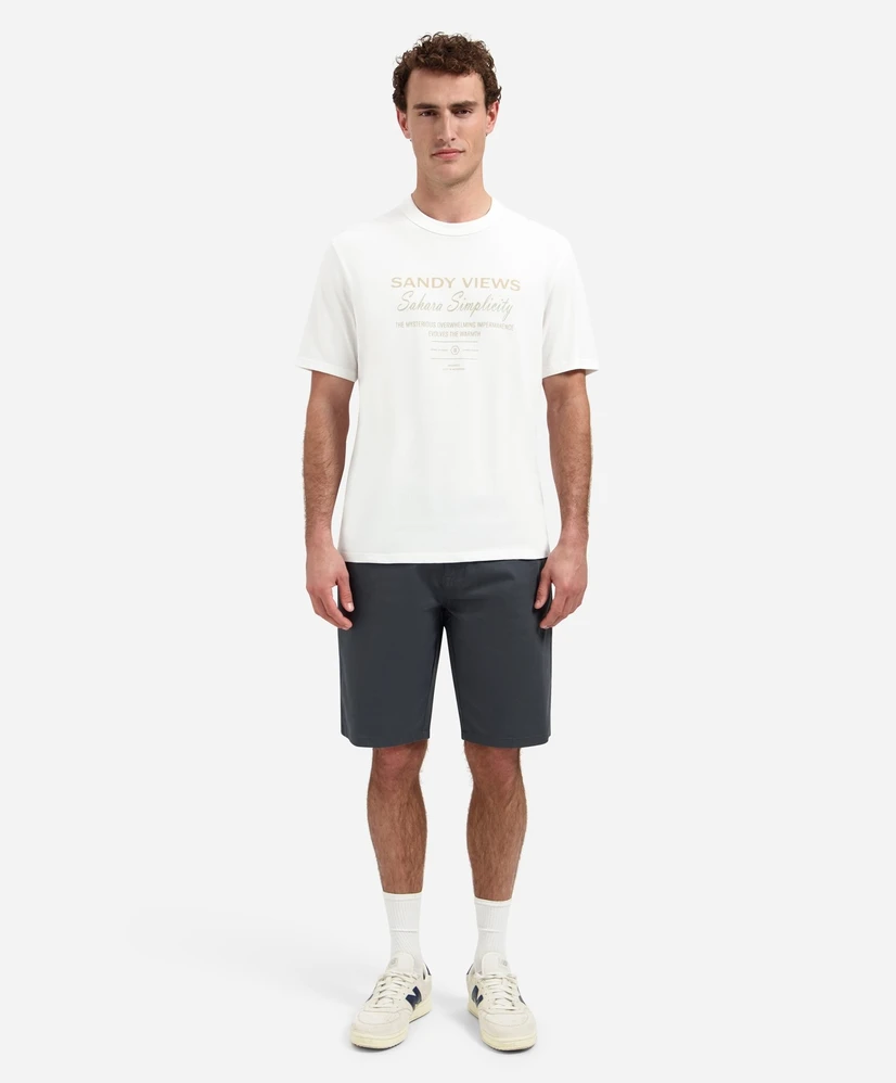 No Excess T-shirt Tekst Opdruk