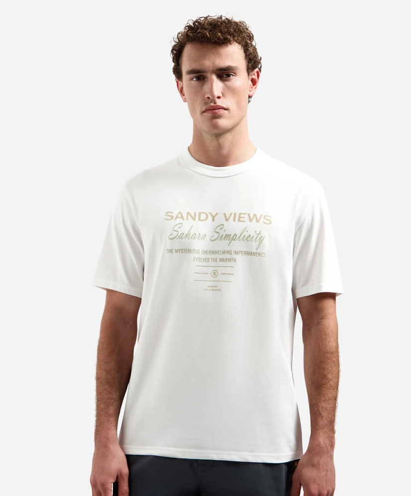 No Excess T-shirt Tekst Opdruk