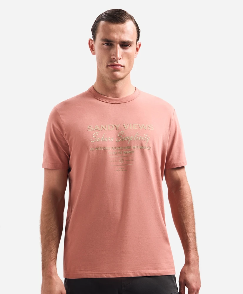No Excess T-shirt Tekst Opdruk