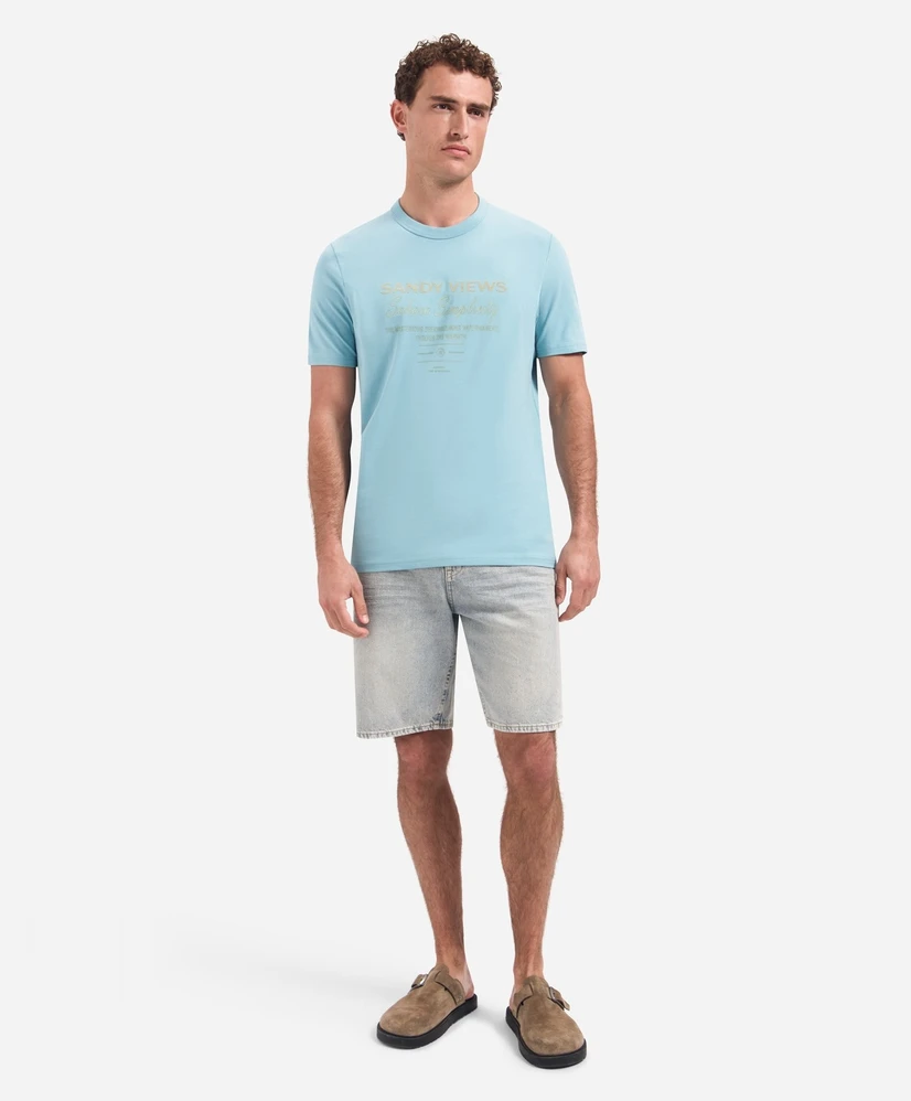 No Excess T-shirt Tekst Opdruk