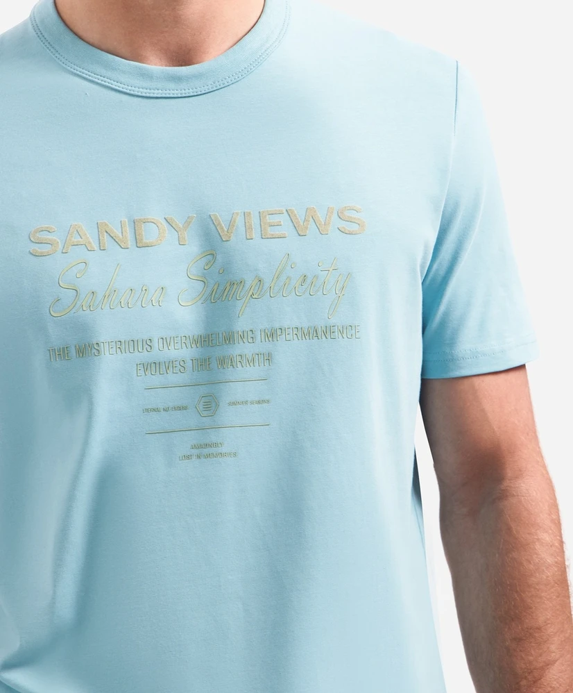 No Excess T-shirt Tekst Opdruk