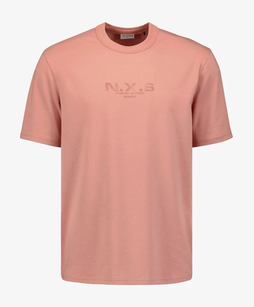 No Excess T-shirt Tekst Opdruk
