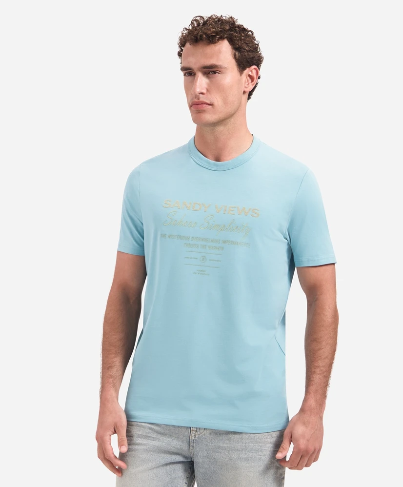 No Excess T-shirt Tekst Opdruk