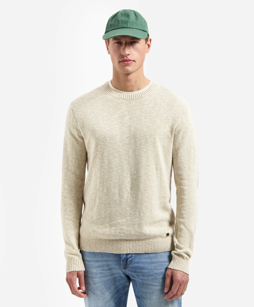No Excess Trui Washed Print