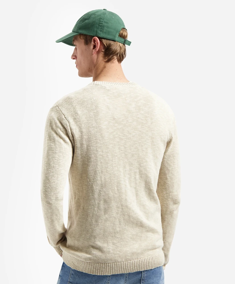 No Excess Trui Washed Print