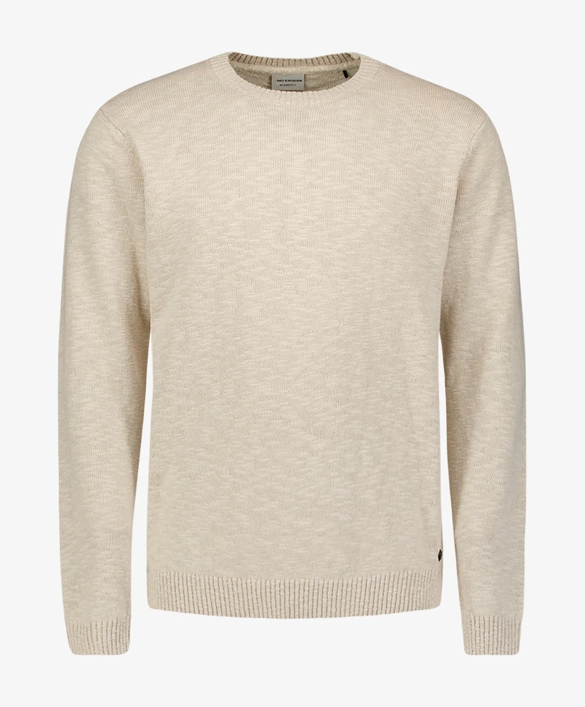 No Excess Trui Washed Print