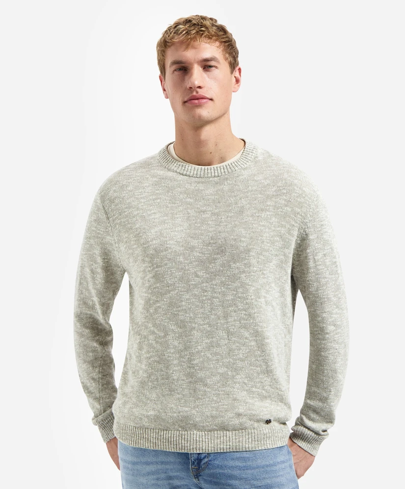 No Excess Trui Washed Print
