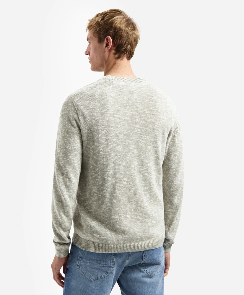 No Excess Trui Washed Print