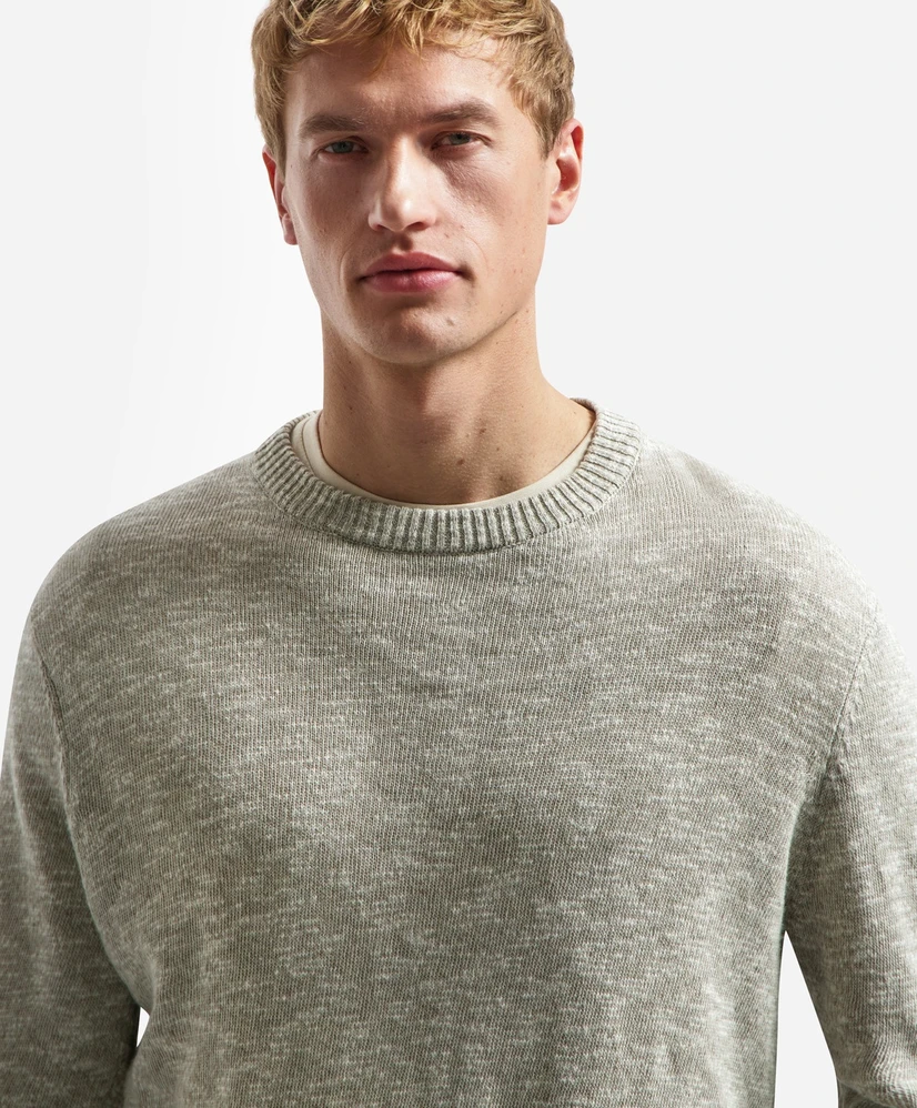 No Excess Trui Washed Print