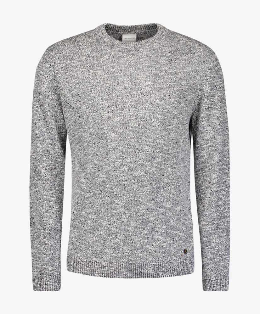No Excess Trui Washed Print