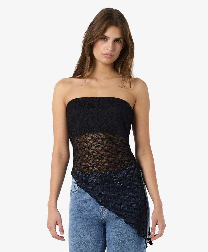 NOISY MAY Bandeau Top Lacey