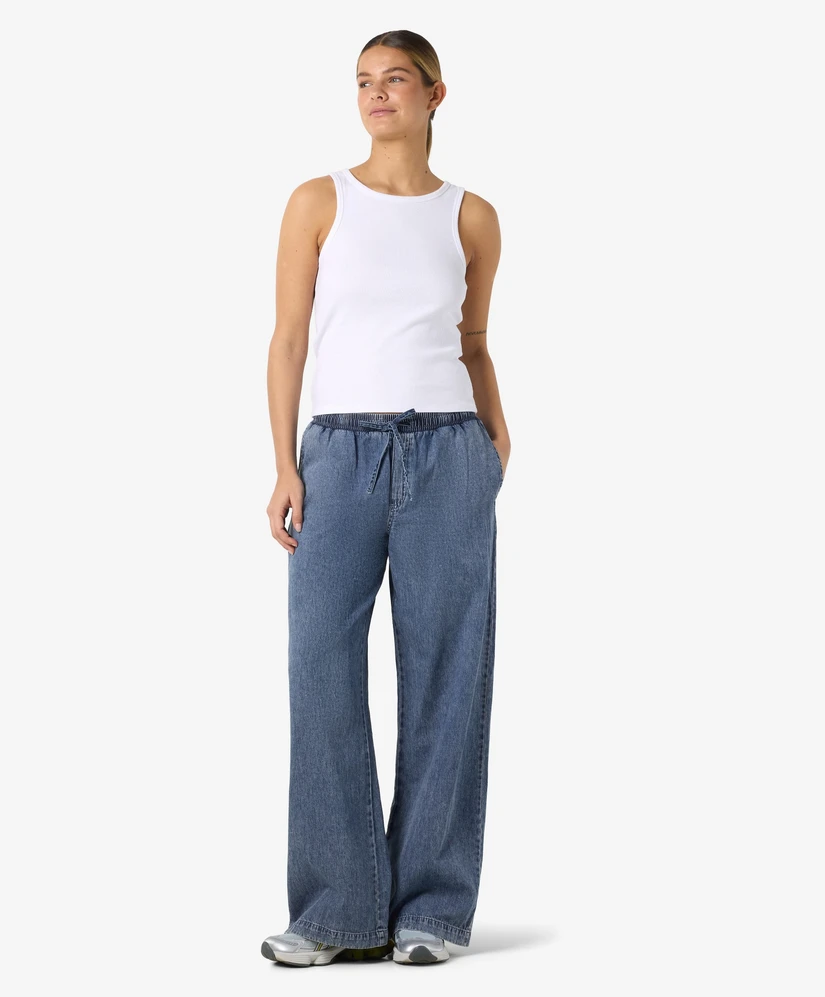 NOISY MAY Pantalon Wide Leg Enza