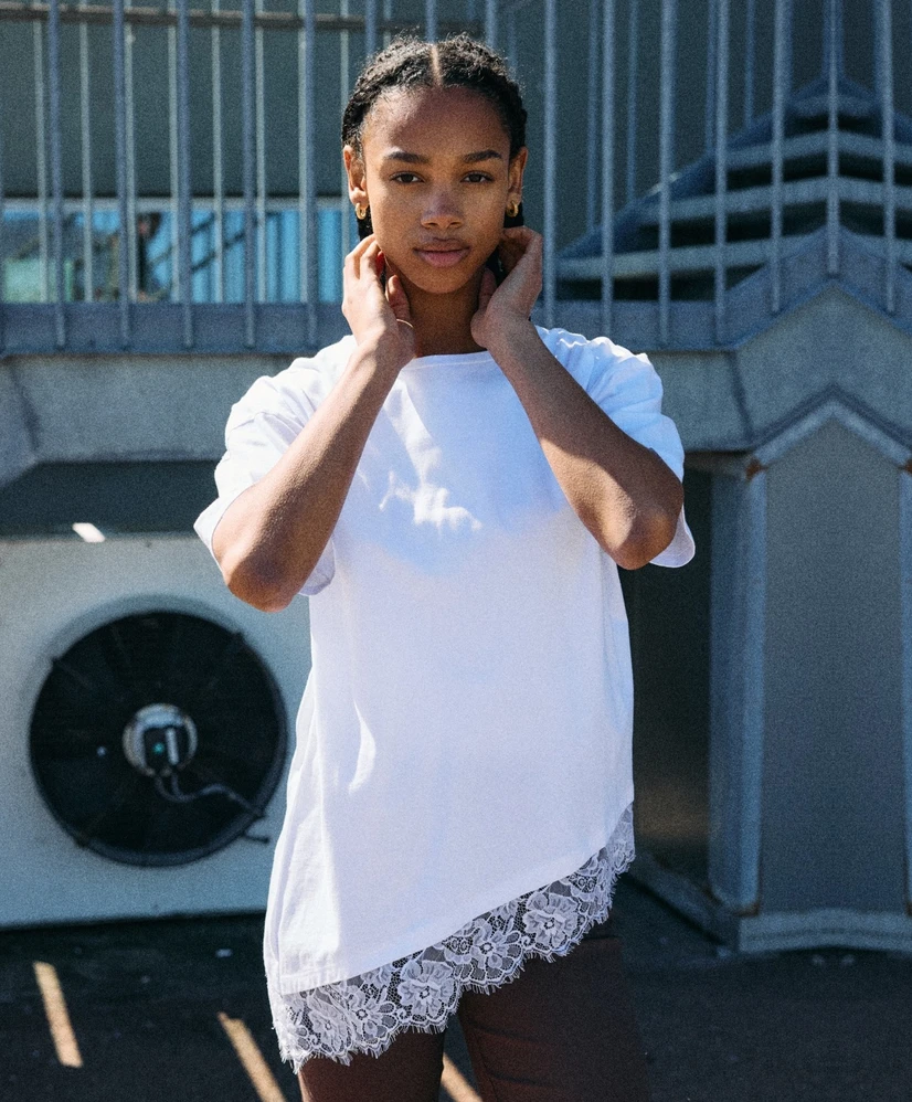 NOISY MAY T-shirt Easy Lace