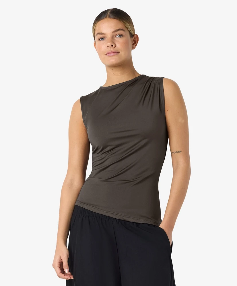 NOISY MAY Top NMVIKKA TOP S/L GATHERIN