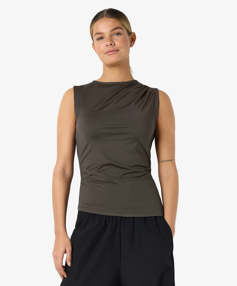 NOISY MAY Top NMVIKKA TOP S/L GATHERIN