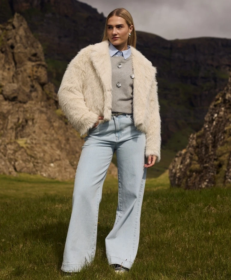 NUKUS Jeans Abby Strass