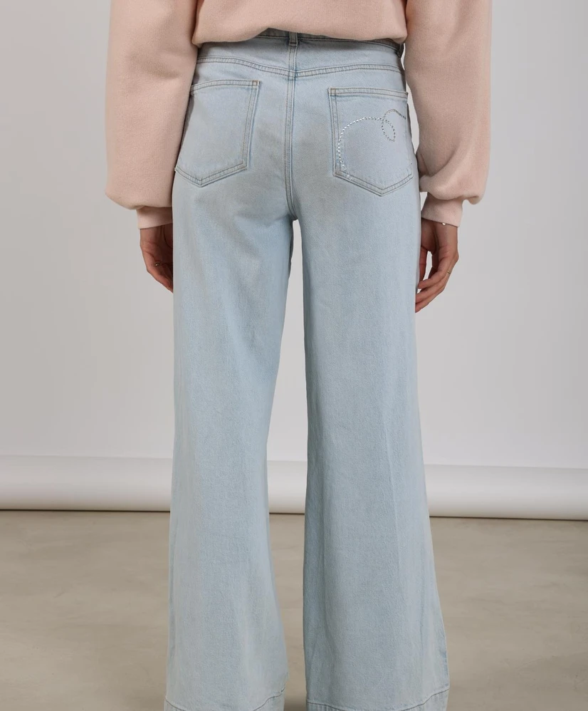 NUKUS Jeans Abby Strass