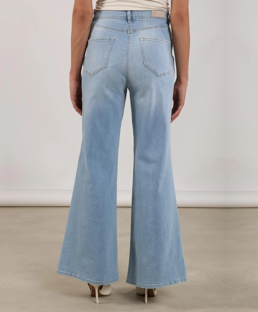 NUKUS Jeans Flared Wide Leg Senna