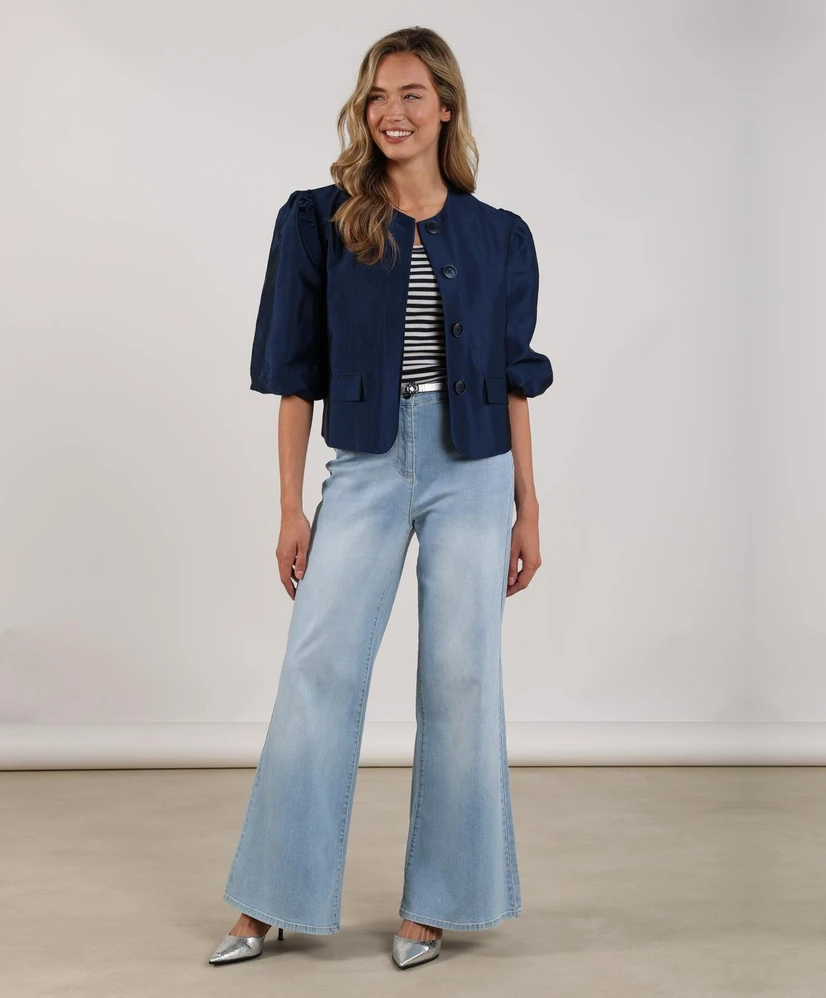 NUKUS Jeans Flared Wide Leg Senna