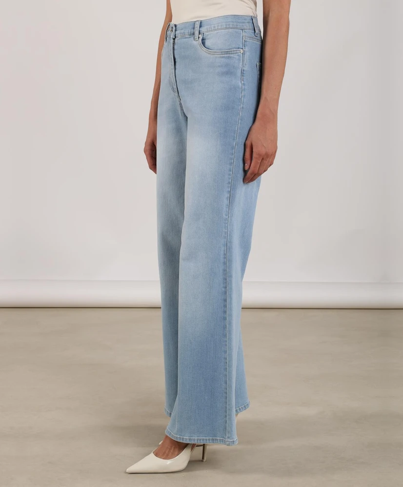 NUKUS Jeans Flared Wide Leg Senna