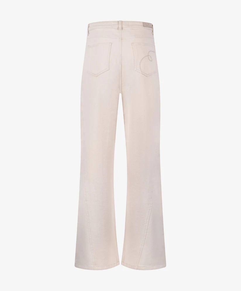 NUKUS Jeans Straight Leg Natur
