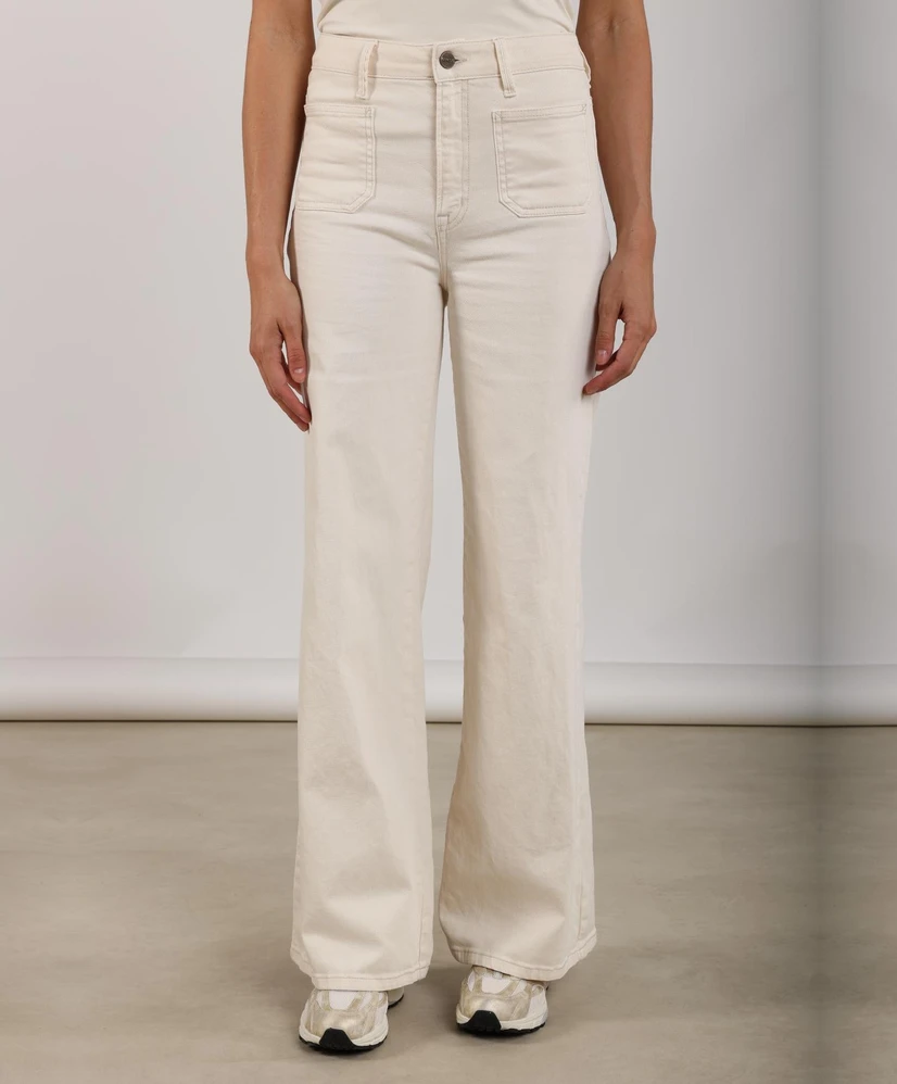 NUKUS Jeans Straight Leg Scarlet