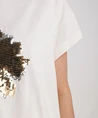 NUKUS T-shirt Rimona Paillet Flower