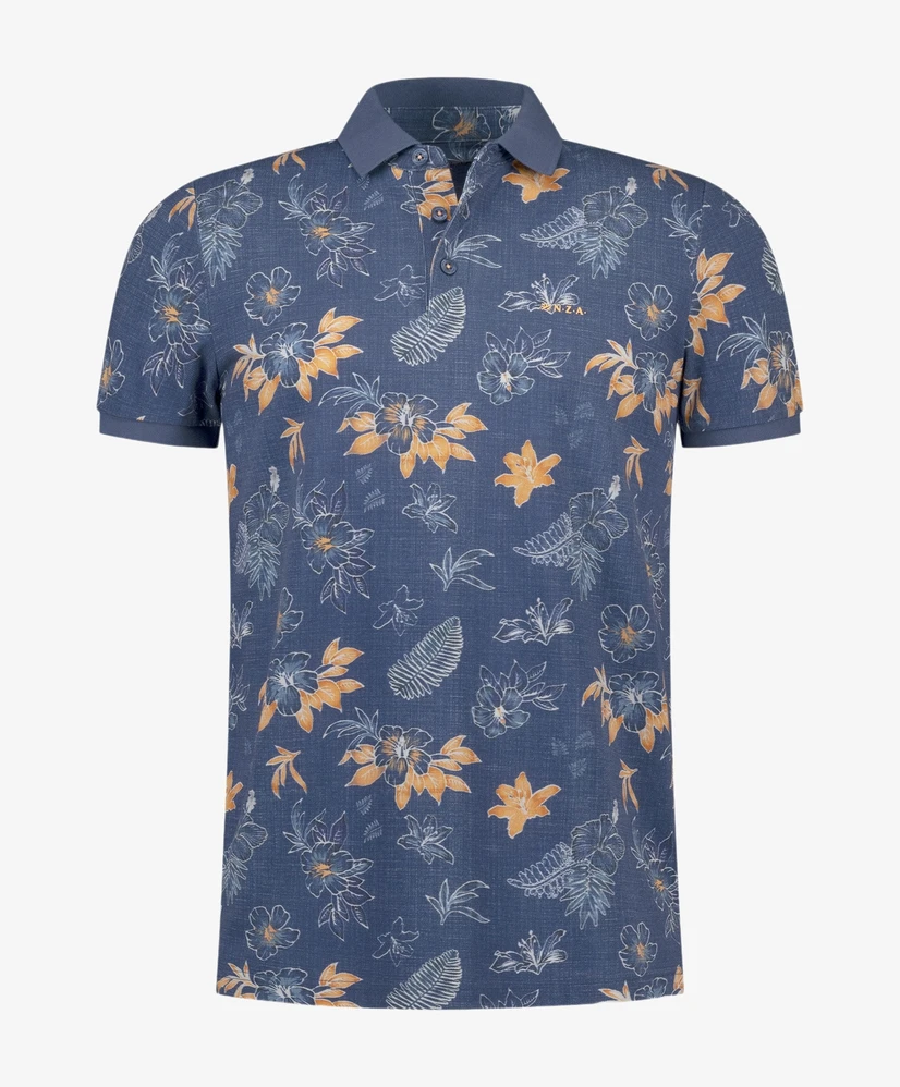 NZA New Zealand Auckland Polo Allover Print