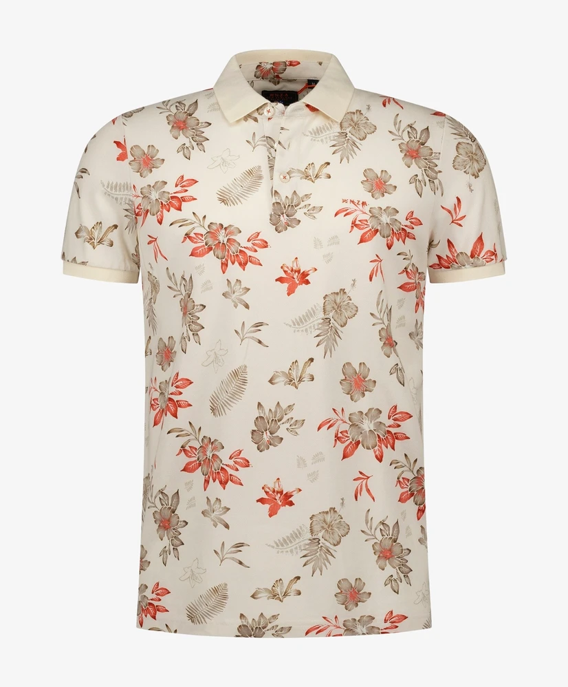 NZA New Zealand Auckland Polo Allover Print