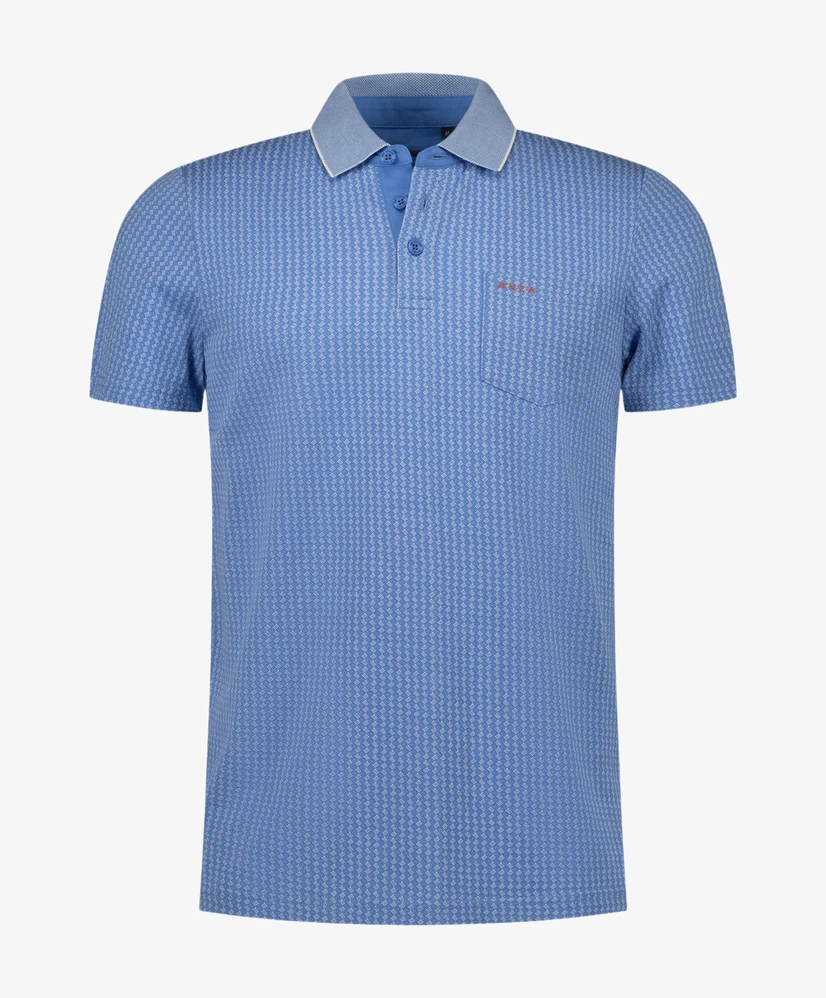 NZA New Zealand Auckland Polo Micro Print
