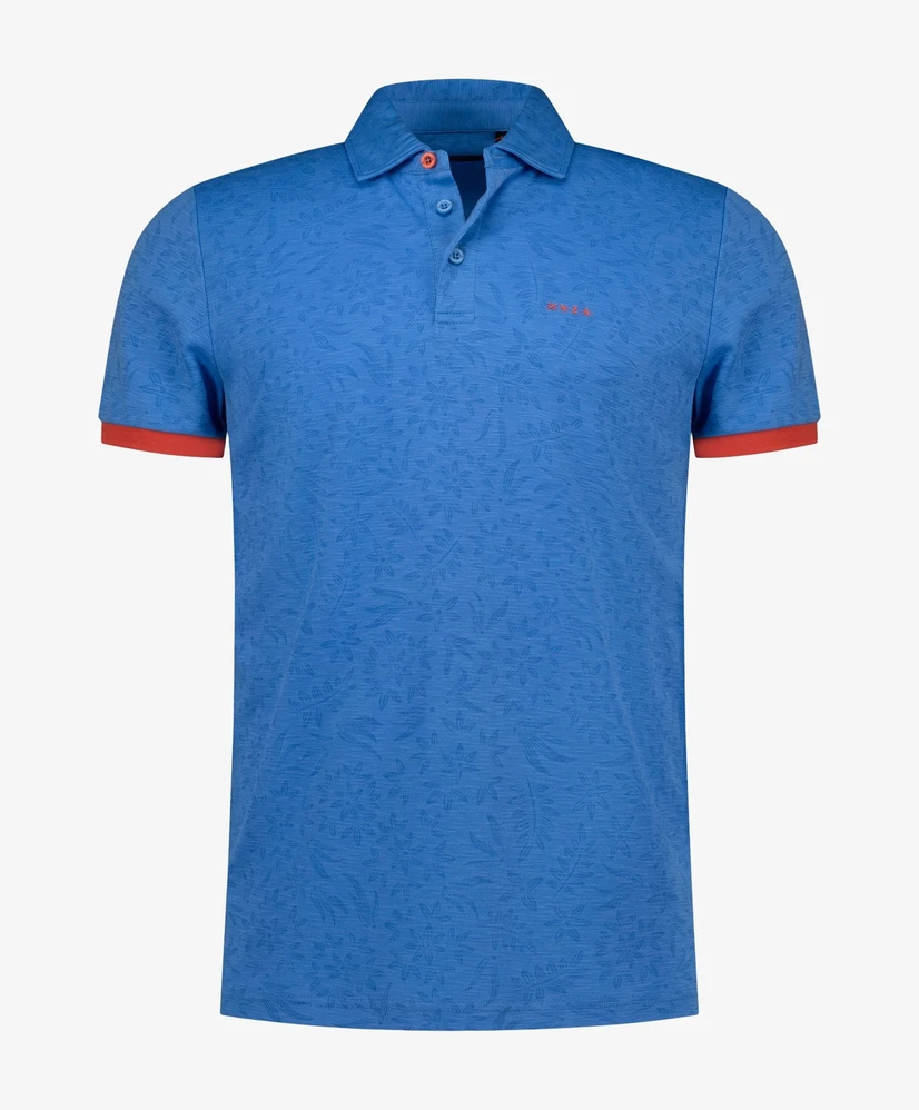 NZA New Zealand Auckland Polo Subtiele Print