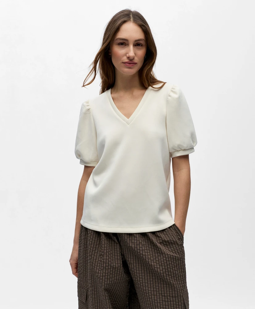 OBJECT Top Pofmouwen