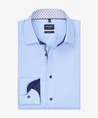 OLYMP Overhemd Slim Fit Allover Print