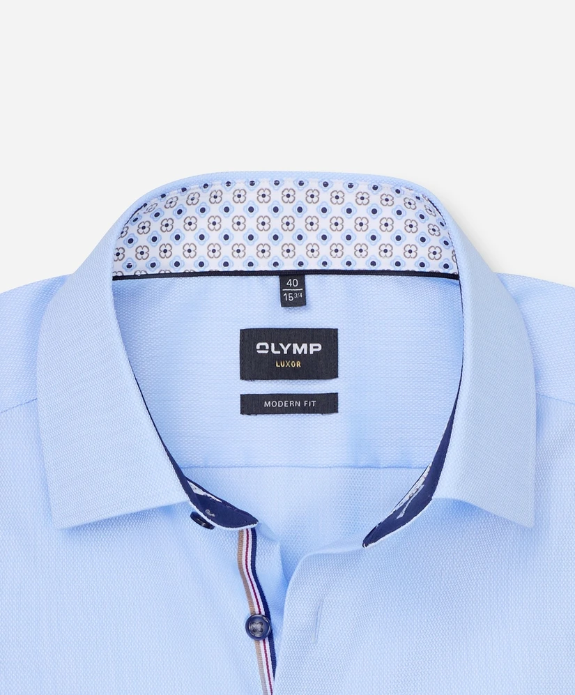 OLYMP Overhemd Slim Fit Allover Print