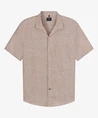 OLYMP Overhemd Washed Print