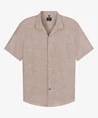 OLYMP Overhemd Washed Print