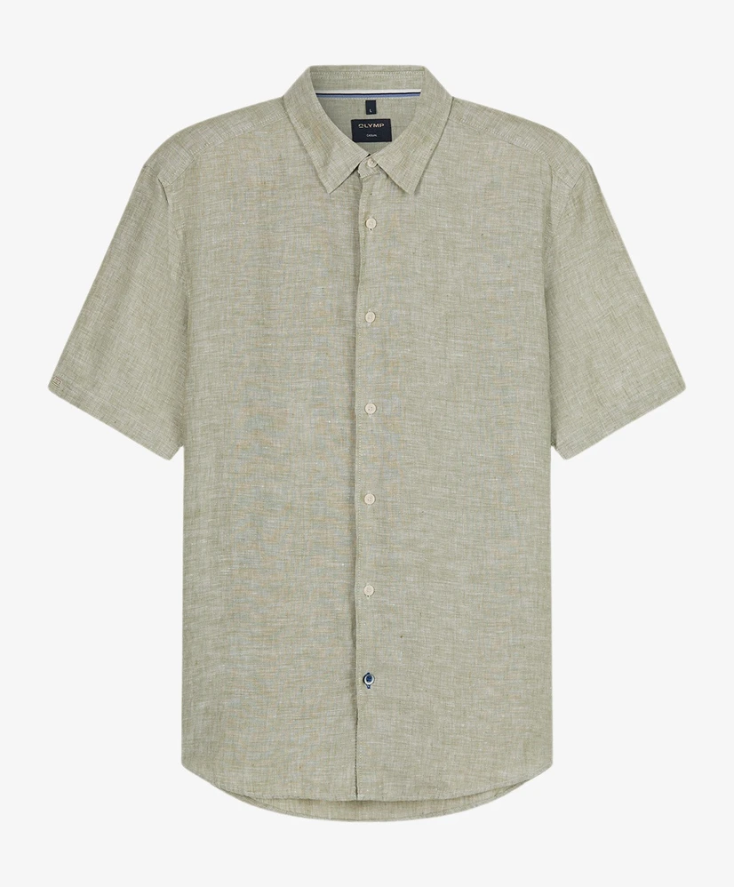 OLYMP Overhemd Washed Print