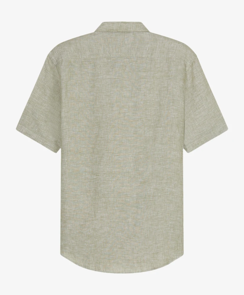 OLYMP Overhemd Washed Print
