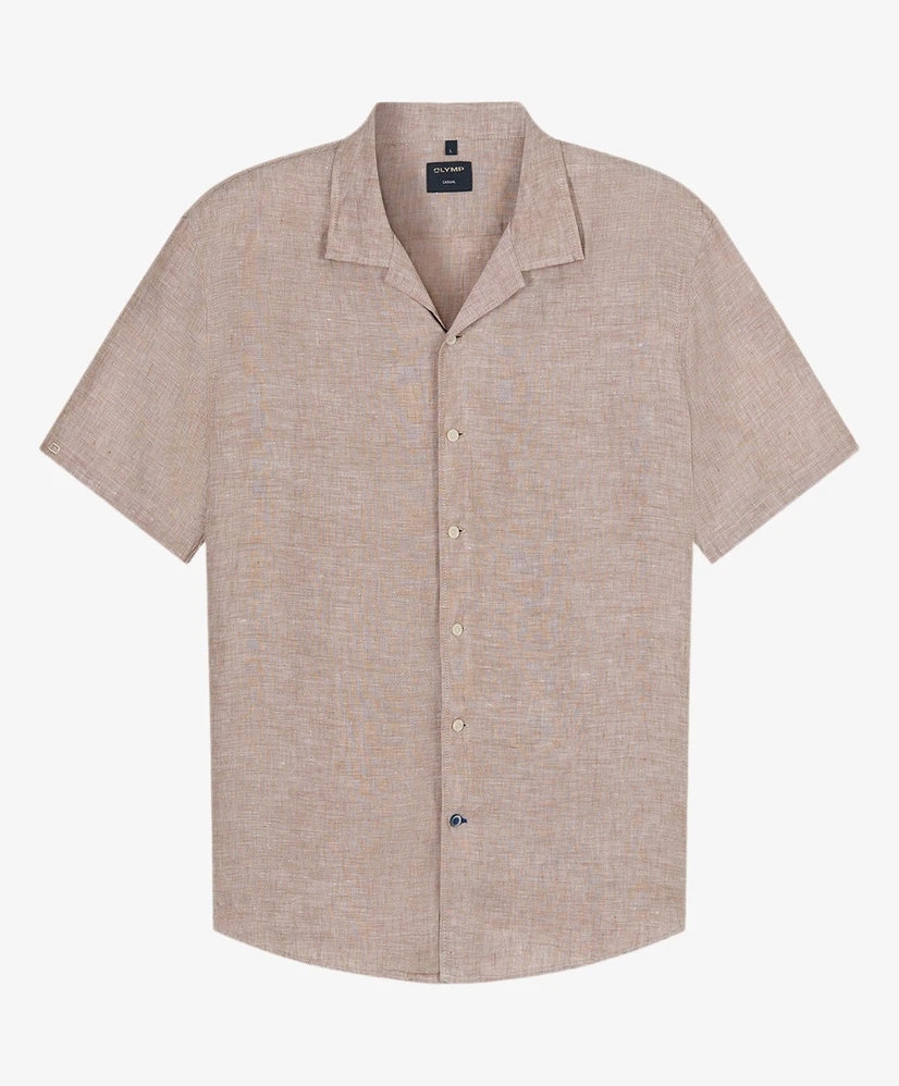 OLYMP Overhemd Washed Print