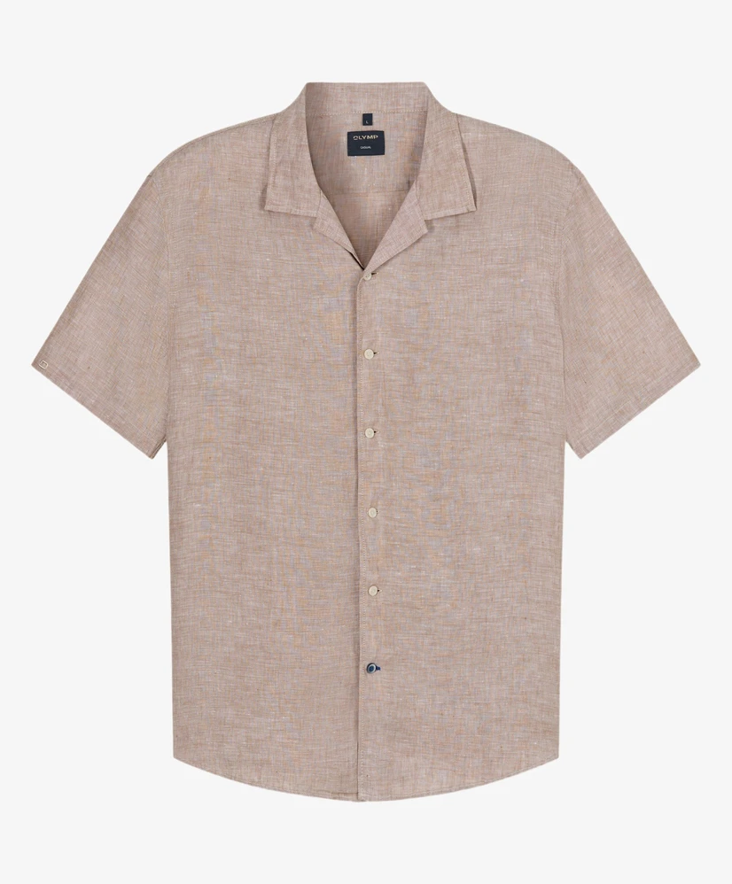 OLYMP Overhemd Washed Print