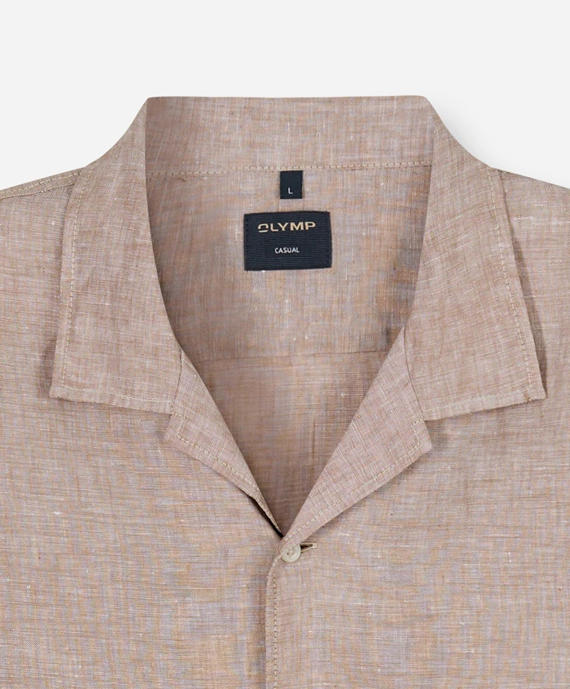 OLYMP Overhemd Washed Print