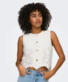 ONLY Blouse LM ONLREYA S/L BRO ANGLAISE