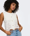ONLY Blouse LM ONLREYA S/L BRO ANGLAISE