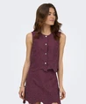 ONLY Blouse LM ONLREYA S/L BRO ANGLAISE