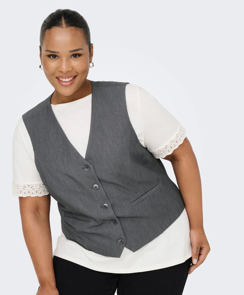 ONLY CARMAKOMA Gilet Iris-Hattie