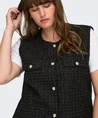 ONLY CARMAKOMA Gilet Shona Bouclé