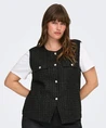 ONLY CARMAKOMA Gilet Shona Bouclé